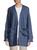 商品Kobi Halperin | Skylar Tasselled Merino Wool Open-Front Cardigan颜色BLUE