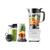 颜色: White, NutriBullet | Blender Full Size Combo 1200 Watt 64 oz