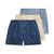 颜色: Rustic Navy / Summer Stripe / Sag Harbor, Ralph Lauren | Men's 3 Pack Classic Woven Cotton Boxers
