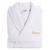 颜色: White, Linum Home Textiles | Turkish Cotton Embroidered His Terry Bathrobe