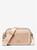 color BALLET, Michael Kors | Maeve Large Logo and Faux Leather Crossbody Bag