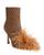 Sam Edelman | Women's Ency Embellished High Heel Booties, 颜色Brown Multi