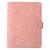 颜色: pink, Multitasky | Multitasky Vegan Leather Organizational Notebook A5 with Sticky Note Ruler