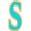 color Gold- S, Gabi Rielle | Vacay Dreamy Collection 14K Gold Plated Sterling Silver Turquoise French Enamel Initial Necklace