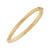 商品第1个颜色Gold, Italian Gold | Twist Hinge Bangle Bracelet in 14k Gold or White Gold