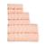 color Peach, FEATHER & STITCH, NY | Feather and Stitch Waffle 6-PC. Towel Set