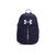 商品Under Armour | Hustle Sport Backpack颜色Midnight Navy/Metallic Silver