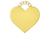 商品第1个颜色Gold|White Diamondettes, Melinda Maria | ICONS Gilded Heart Earring Charms