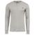 商品Tommy Hilfiger | Tommy Hilfiger Men's Thermal 4 Button Long Sleeve Shirt颜色Grey Heather