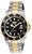 Invicta | Invicta Men's Pro Diver Quartz Watch with Stainless Steel Strap, 颜色Two-tone/Black