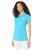 商品U.S. POLO ASSN. | Neon Logos Short Sleeve Polo Shirt颜色Scuba Blue