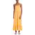 color Tangerine, Marc New York by Andrew Marc | Marc New York Women's Performance Solid Peasant Dress