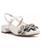 颜色: Ivory, Betsey Johnson | Little and Big Girls Sofya Mesh Flats with Flowers