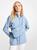 color CHAMBRAY, Michael Kors | Packable Nylon Anorak