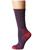 商品Darn Tough Vermont | Merino Wool Boot Socks Cushion颜色Plum Heather