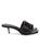 DKNY | Cai Lug Sole Leather Sandals, 颜色BLACK