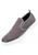 color Iron Ash, Mio Marino | Men's Suede Slip-On Fashion Sneaker