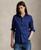 颜色: Classic Navy, Ralph Lauren | Women's Classic-Fit Cotton Twill Shirt