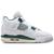 颜色: White-Oxidized Green-Netural Grey, Jordan | Jordan AJ4 Retro - Grade School Shoes