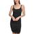 DKNY | Women's Jacquard Ruched Sleeveless Tank Dress, 颜色Black