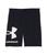 color Black/Onyx White, Under Armour | Rival Fleece Logo Shorts (Big Kids)