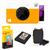 颜色: yellow, Kodak | Printomatic Instant Print Camera & Photo Paper (20 Sheets) Album Bundle