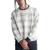 商品第1个颜色Plaid/ Oatmeal, Calvin Klein | Men's Modern Holiday Lounge Plaid Sweatshirt