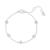 商品第1个颜色Clear/silv, Kate Spade | Cubic Zirconia Station Link Bracelet