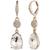 商品Givenchy | Silver-Tone Crystal & Pavé Crystal Double Drop Earrings颜色Pink