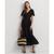 颜色: Black, Ralph Lauren | Women's Shadow-Gingham Belted Cotton-Blend Dress