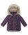 颜色: Medium Purple, Calvin Klein | Baby Girl Diamond Quilt Puffer Jacket