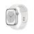 商品Apple | Apple Watch Series 8 GPS 45mm Aluminum Case with Sport Band (Choose Color and Band Size)颜色Silver Aluminum Case with White Sport Band