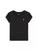 颜色: POLO BLACK, Ralph Lauren | Little Girl's & Girl's Signature Cotton Polo Tee