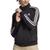 Adidas | Women's 3-Stripe Tricot Track Jacket, XS-, 颜色Black/clear Pink