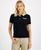 颜色: Black, Tommy Hilfiger | Women's Cotton Contrast-Trim Polo Top