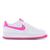 颜色: White-Laser Fuchsia, NIKE | Nike Air Force 1 Low - Grade School Shoes