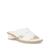 Anne Klein | Women's Timmy Block Heel Slide Sandals, 颜色White Smooth