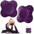 颜色: Purple, Vigor | Yoga Knee Pad Cushion Extra Thick For Knees Elbows Wrist Hands Head Foam Pilates Kneeling Pad 2 Pcs