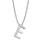 颜色: E, Giani Bernini | Cubic Zirconia Initial Pendant Necklace in Sterling Silver