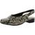color Taupe Snake, Clarks | Clarks Collection Women's Juliet Pull Leather Slingback Block Heel Loafers