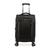 颜色: Black, Brookstone | Elswood 21" Softside Carry-On Luggage with Charging Port