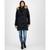 商品Michael Kors | Women's Faux-Fur-Trim Hooded Puffer Coat, Created for Macy's颜色Black