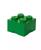 颜色: Green, LEGO | LEGO Storage Brick with 4 Knobs