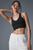 颜色: Black, Alo | Airbrush Real Bra Tank - White