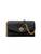 Tory Burch | Kira Chevron Leather Wallet-On-Chain, 颜色BLACK