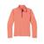 color Sunset Coral Heather, SmartWool | Smartwool Kids' Classic Thermal Merino Base Layer 1/4 Zip