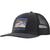 Patagonia | Line Logo Ridge LoPro Trucker Hat, 颜色Ink Black