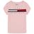 颜色: Rose Shadow, Tommy Hilfiger | Big Girls Logo Crewneck Short-Sleeve T-Shirt