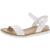 商品第1个颜色White Smooth, Sun + Stone | Sun + Stone Womens Mattie Ankle Strap Open Toe Slingback Sandals