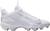 颜色: White/Metallic Silver, NIKE | Nike Men's Alpha Menace 4 Shark Football Cleats